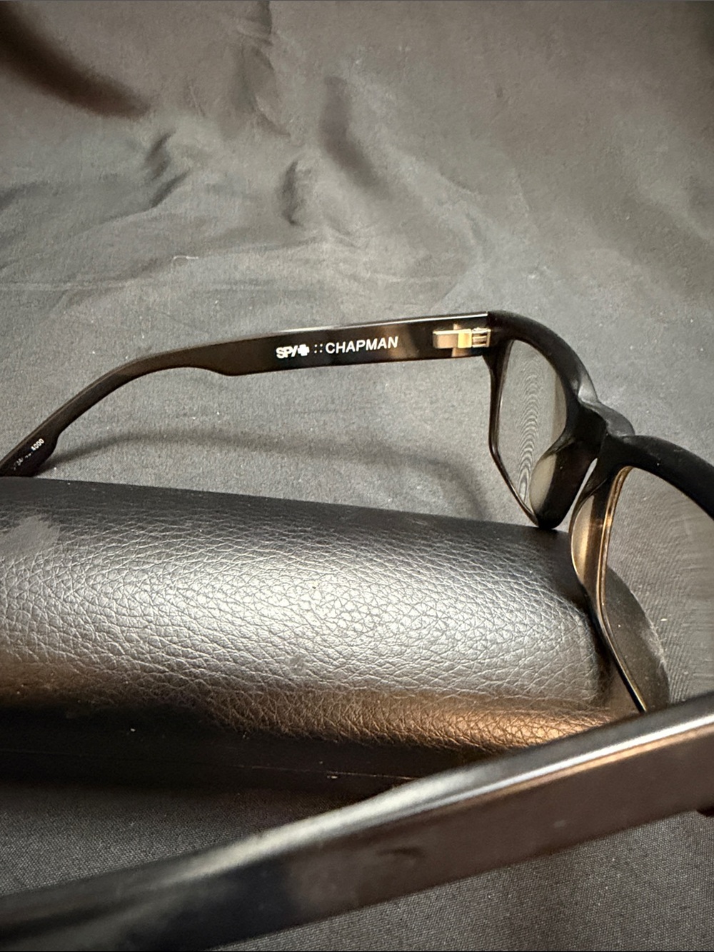 SPY Matte Black Chapman Men’s Glasses - Picture 4 of 5
